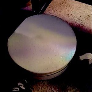 Faux Ostrich Train Case, Vintage